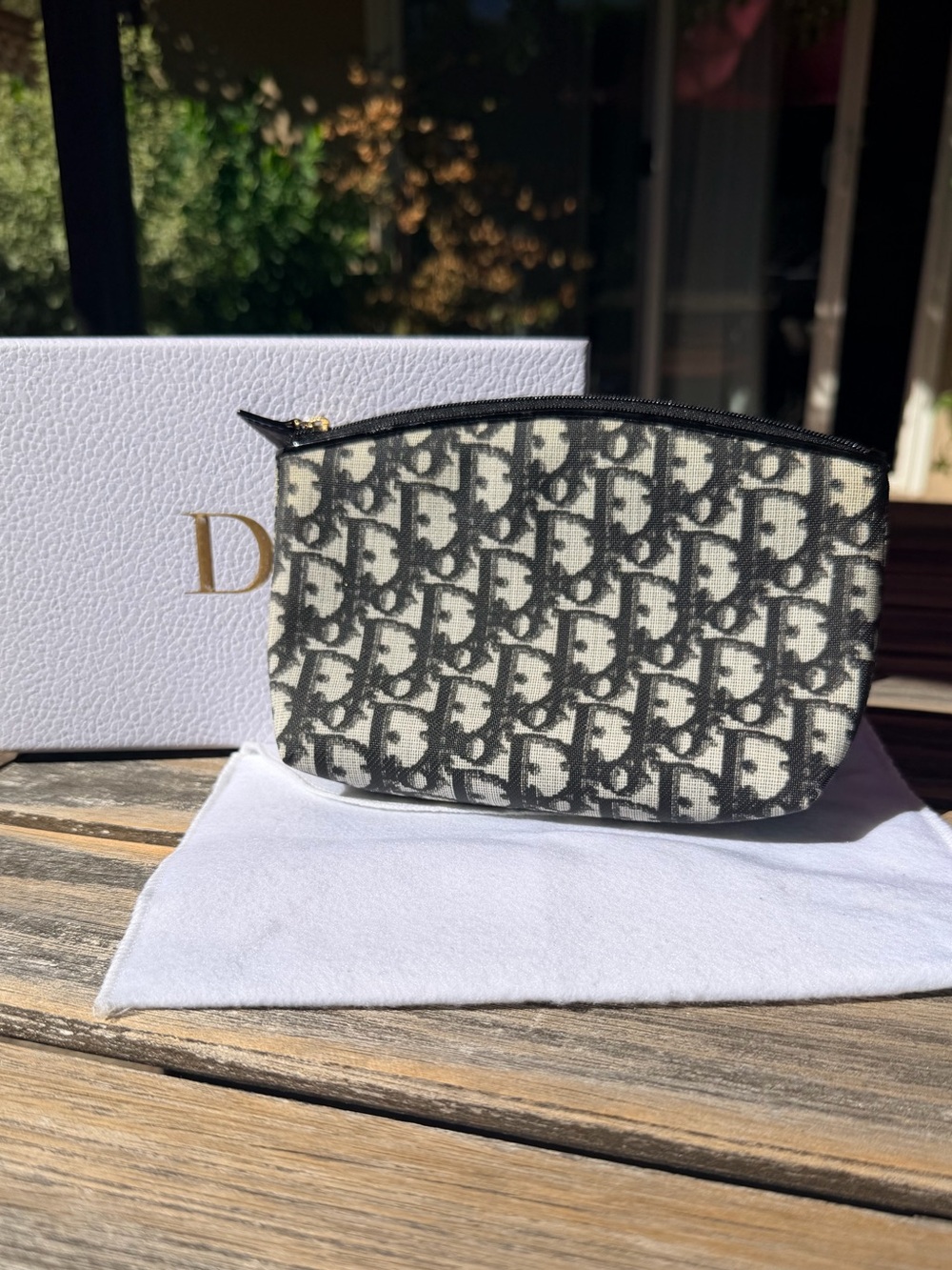 Vintage Dior Trotter Pouch